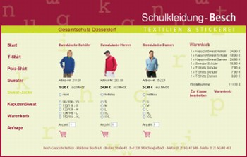 Beispielshop Schulkleidung